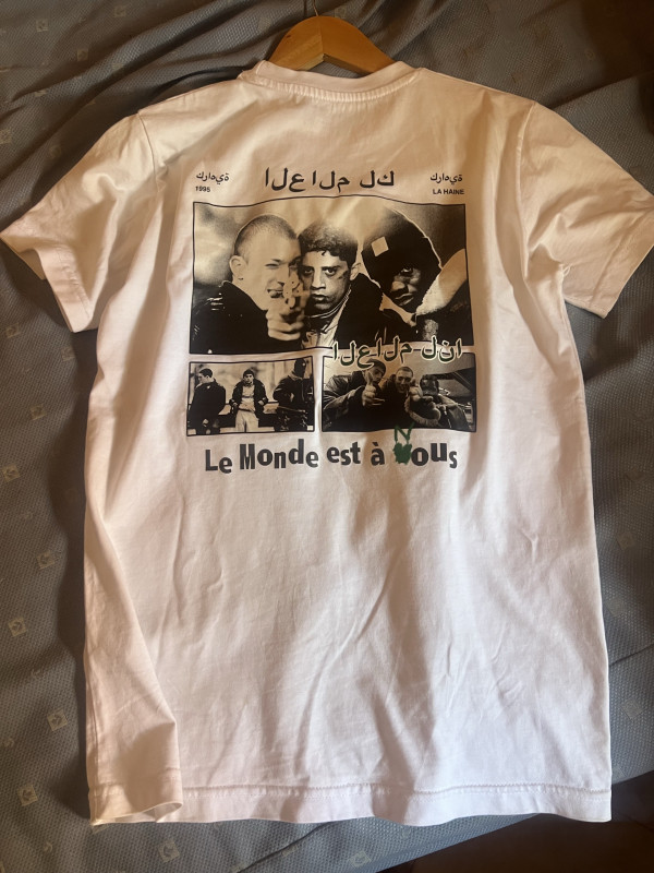 teshirt la haine vintage