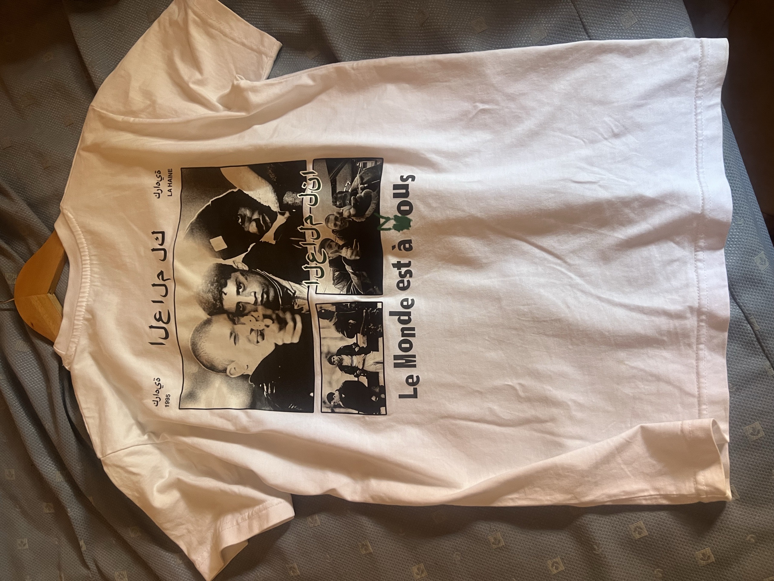 teshirt la haine vintage